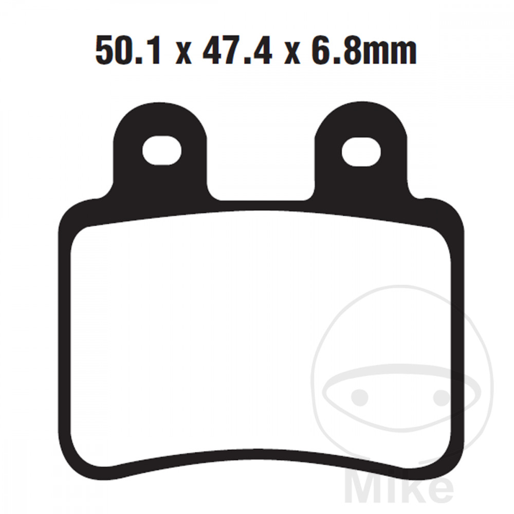 Plaquette de frein Sinter HH EBC Plaquette de frein Sinter HH EBC