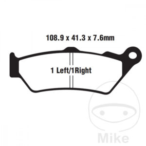 Plaquette de frein Sinter HH Scooter EBC