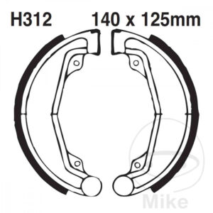 Mâchoires de frein avec ressort EBC