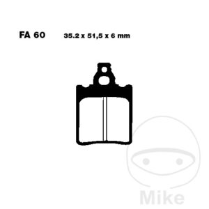 Plaquette de frein Standard EBC