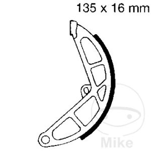 Mâchoires de frein sans ressort EBC