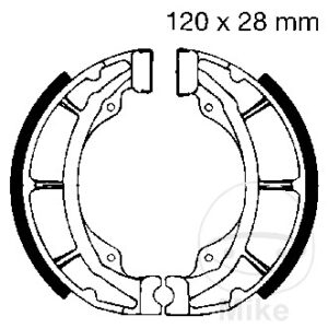 Mâchoires de frein sans ressort EBC