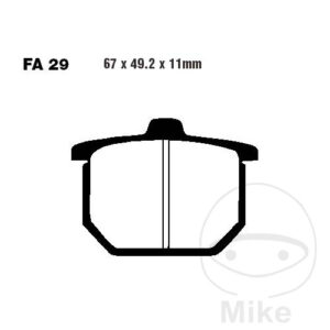 Plaquette de frein Semi-Sinter V EBC