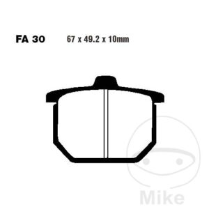 Plaquette de frein Semi-Sinter V EBC