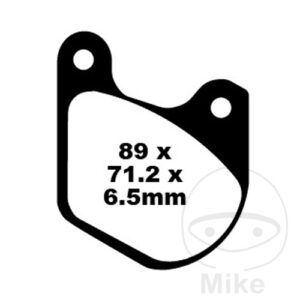 Plaquette de frein Semi-Sinter V EBC