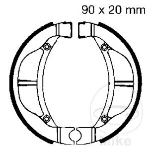 Mâchoires de frein avec ressort EBC