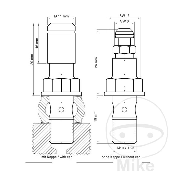 Vis Banjo Simple M10 x 1.25 Vis Banjo Simple M10 x 1.25 – Image 3
