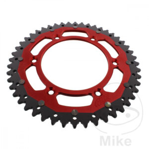 Couronne Dual 48 Dents PAS 520 Rouge