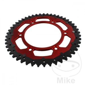 Couronne Dual 49 Dents PAS 520 Rouge