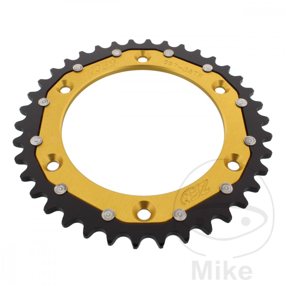 Couronne Dual 38 Dents PAS 520 Or Couronne Dual 38 Dents PAS 520 Or