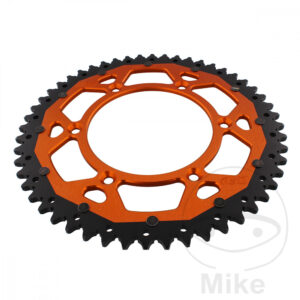 Couronne Dual 52 Dents PAS 520 orange