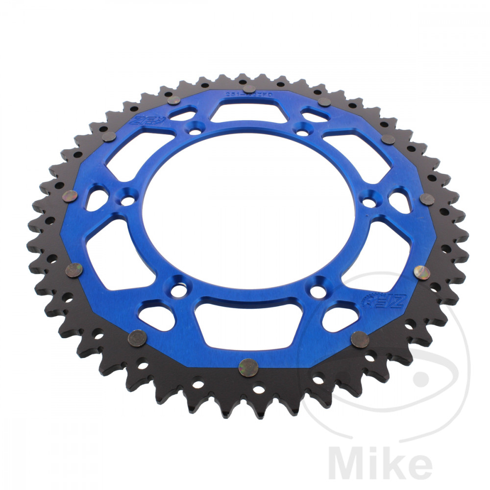 Couronne Dual 52 Dents PAS 520 Bleu Couronne Dual 52 Dents PAS 520 Bleu