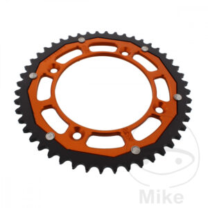 Couronne Dual 48 Dents PAS 428 orange