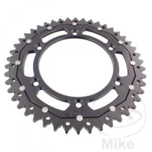 Couronne Dual 46 Dents PAS 520 Noir