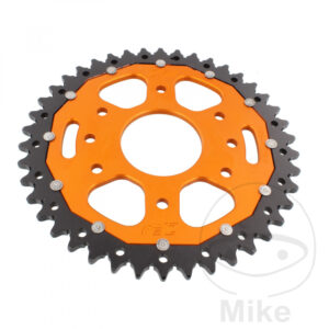 Couronne Dual 42 Dents PAS 520 orange