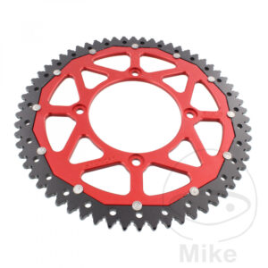 Couronne Dual 62 Dents PAS 420 Rouge