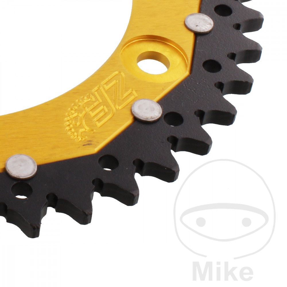 Couronne Dual 43 Dents PAS 520 Or Couronne Dual 43 Dents PAS 520 Or – Image 2