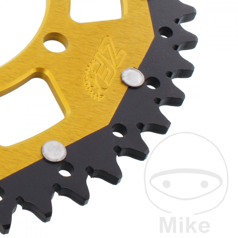 Couronne Dual 46 Dents PAS 520 Or Couronne Dual 46 Dents PAS 520 Or – Image 2