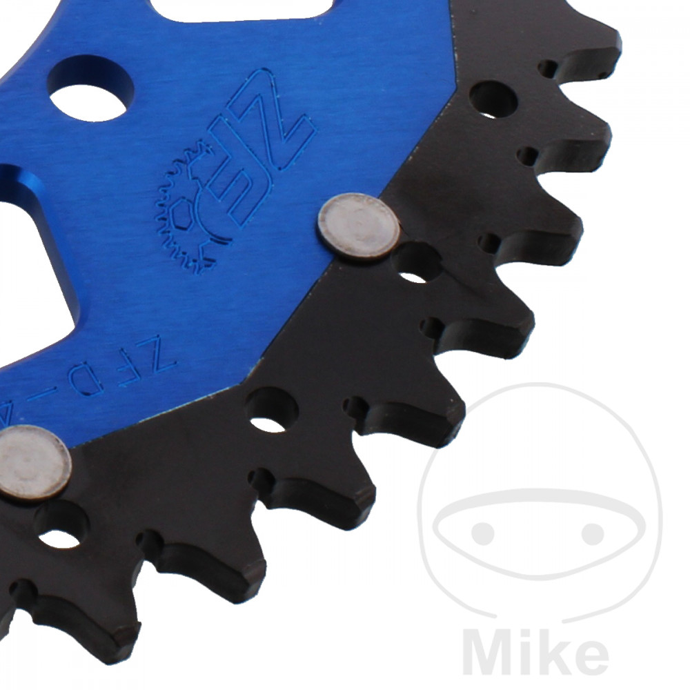 Couronne Dual 48 Dents PAS 520 Bleu Couronne Dual 48 Dents PAS 520 Bleu – Image 2