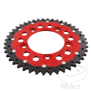 Couronne Dual 44 Dents PAS 520 Rouge