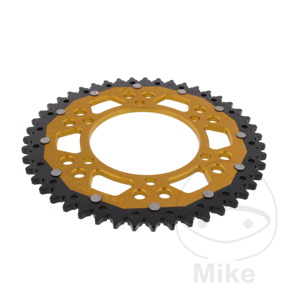 Couronne Bi-Matière 47 Dents PAS 525 Or Couronne Bi-Matière 47 Dents PAS 525 Or