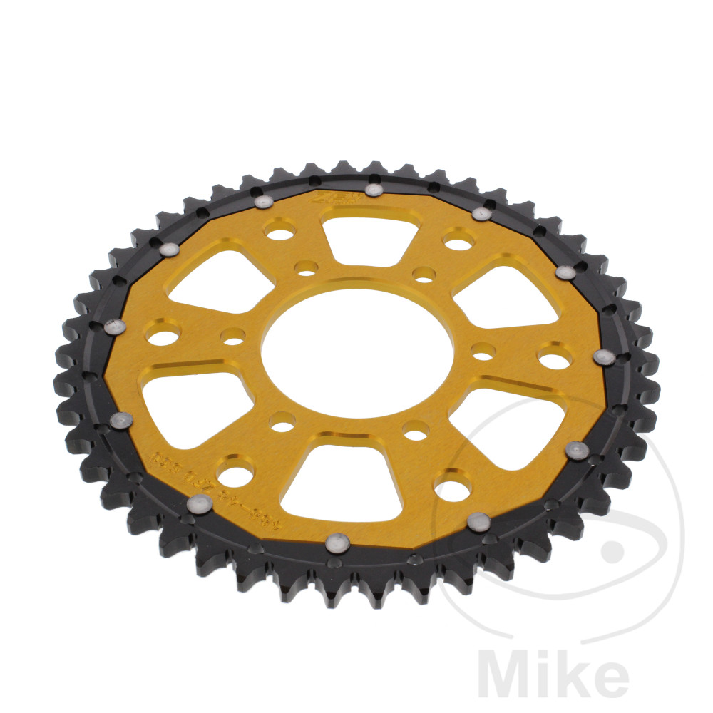 Couronne Bi-Matière 48 Dents PAS 530 Or Couronne Bi-Matière 48 Dents PAS 530 Or