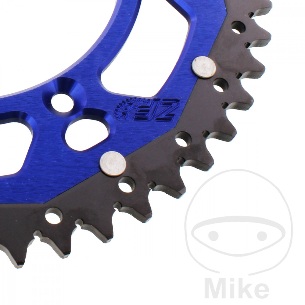 Couronne Bi-Matière 51 Dents PAS 520 Ble Couronne Bi-Matière 51 Dents PAS 520 Ble – Image 2