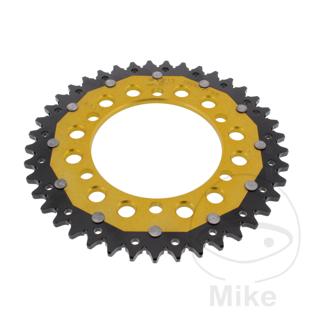 Couronne Bi-Matière 41 Dents PAS 520 Or Couronne Bi-Matière 41 Dents PAS 520 Or