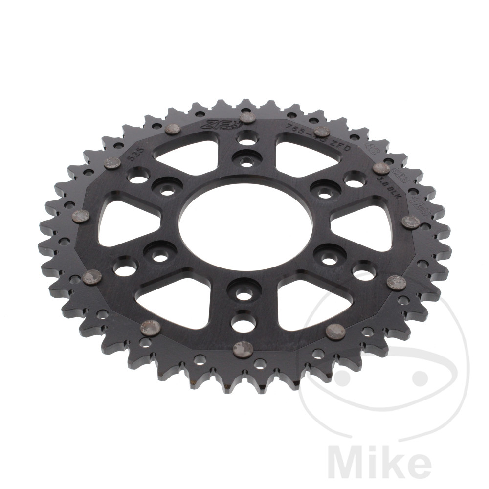 Couronne Bi-Matière 43 Dents PAS 525 Noi Couronne Bi-Matière 43 Dents PAS 525 Noi