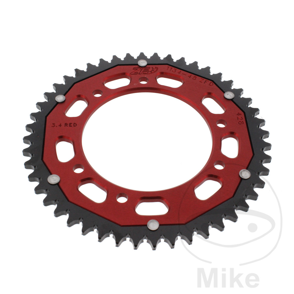 Couronne Bi-Matière 48 Dents PAS 428 Rou Couronne Bi-Matière 48 Dents PAS 428 Rou