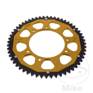 Couronne Bi-Matière 56 Dents PAS 420 Or