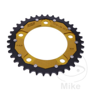 Couronne Bi-Matière 38 Dents PAS 520 Or