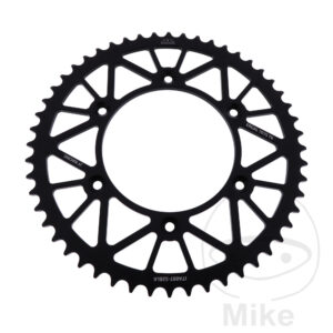 Couronne Alu 52 Dents PAS 520 Noir
