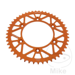 Couronne Alu 49 Dents PAS 520 Orange