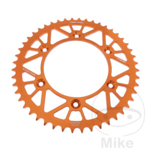 Couronne Alu 48 Dents PAS 520 Orange