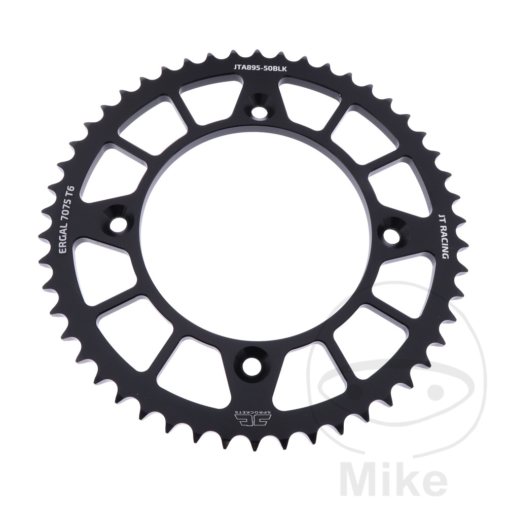 Couronne Alu 50 Dents PAS 428 Noir Couronne Alu 50 Dents PAS 428 Noir