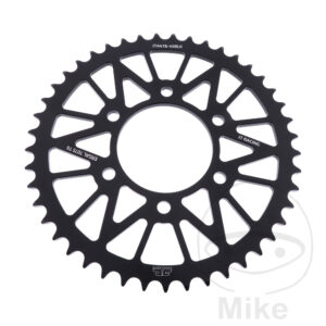 Couronne Alu 45 Dents PAS 520 Noir