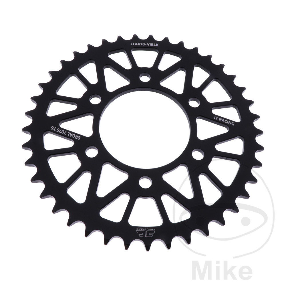 Couronne Alu 41 Dents PAS 520 Noir Couronne Alu 41 Dents PAS 520 Noir