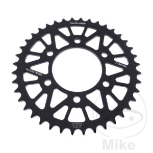 Couronne Alu 40 Dents PAS 520 Noir