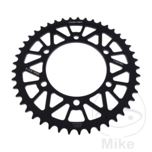Couronne Alu 45 Dents PAS 520 Noir