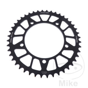 Couronne Alu 44 Dents PAS 520 Noir