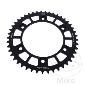 Couronne Alu 45 Dents PAS 520 Noir