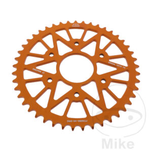 Couronne Alu 45 Dents PAS 520 Orange