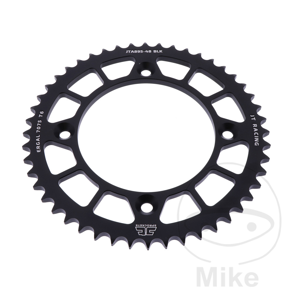 Couronne Alu 48 Dents PAS 428 Noir Couronne Alu 48 Dents PAS 428 Noir