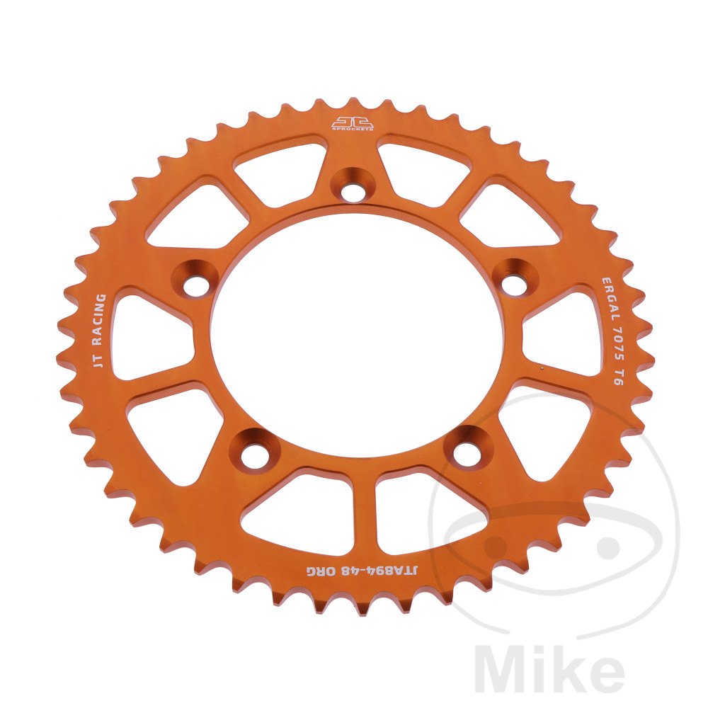 Couronne Alu 48 Dents PAS 420 Orange Couronne Alu 48 Dents PAS 420 Orange