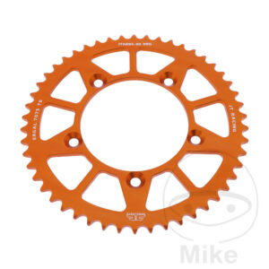 Couronne Alu 50 Dents PAS 420 Orange