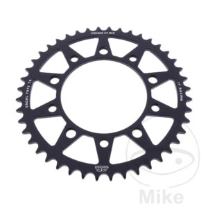 Couronne Alu 44 Dents PAS 520 Noir