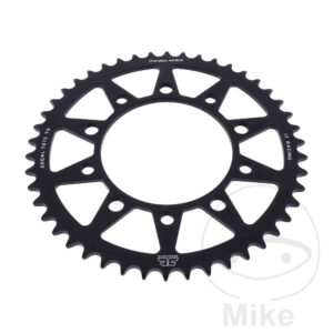 Couronne Alu 46 Dents PAS 520 Noir