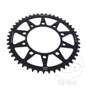 Couronne Alu 47 Dents PAS 520 Noir