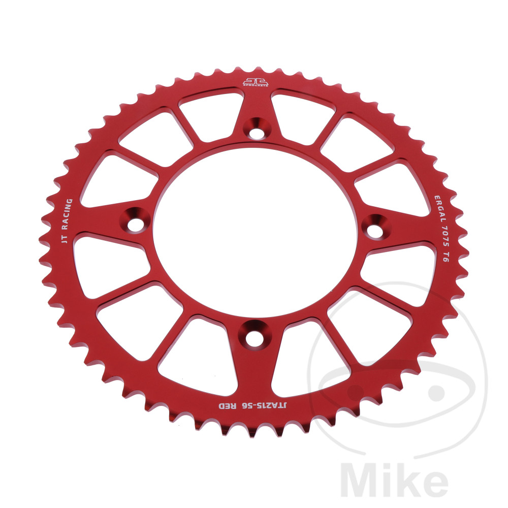 Couronne Alu 56 Dents PAS 420 Rouge Couronne Alu 56 Dents PAS 420 Rouge